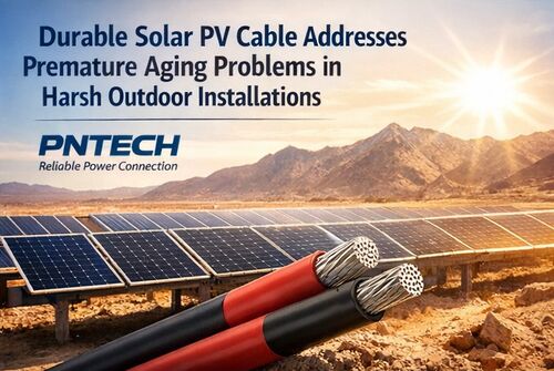 Latest company news about Il cavo fotovoltaico solare durevole risolve i problemi di invecchiamento prematuro nelle installazioni esterne difficili